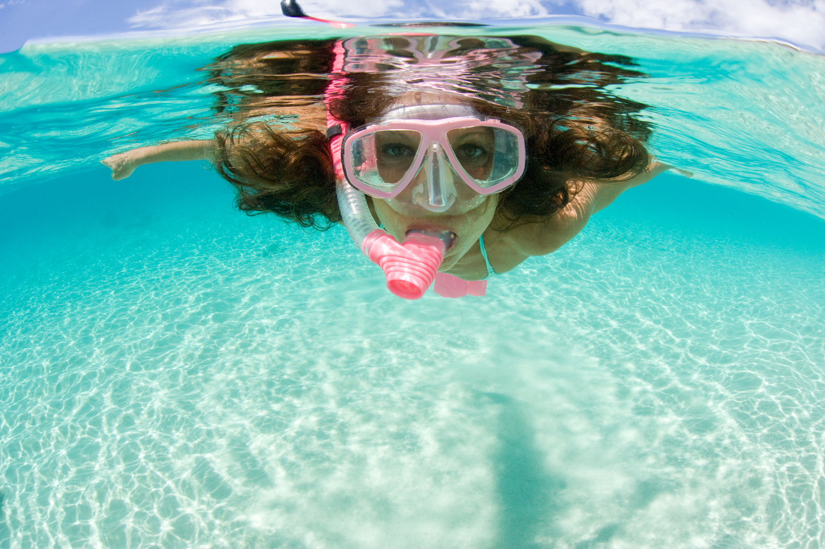 Woman Snorkeling Hawaii Discount Activities