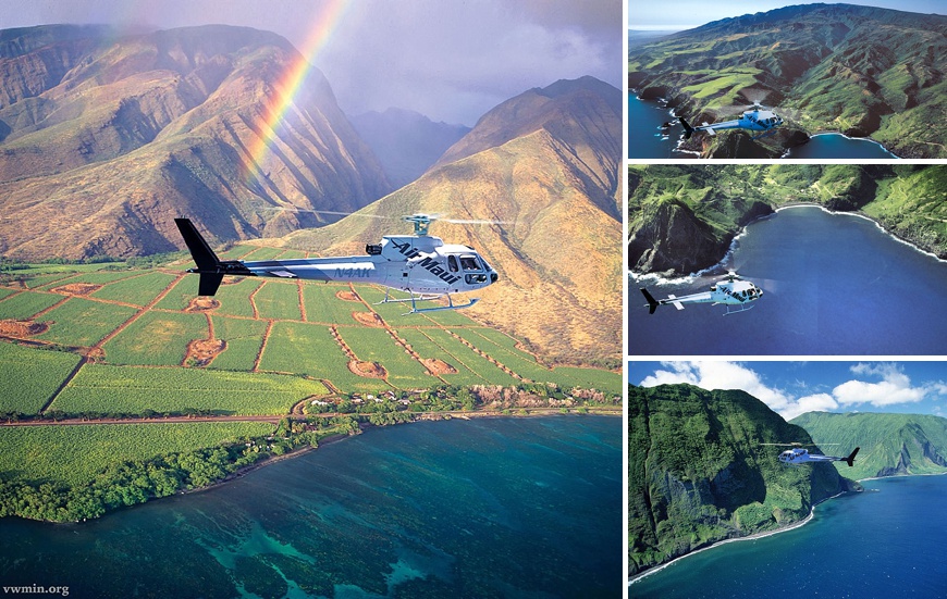 West Maui/Molokai Helicopter Tour – Air Maui